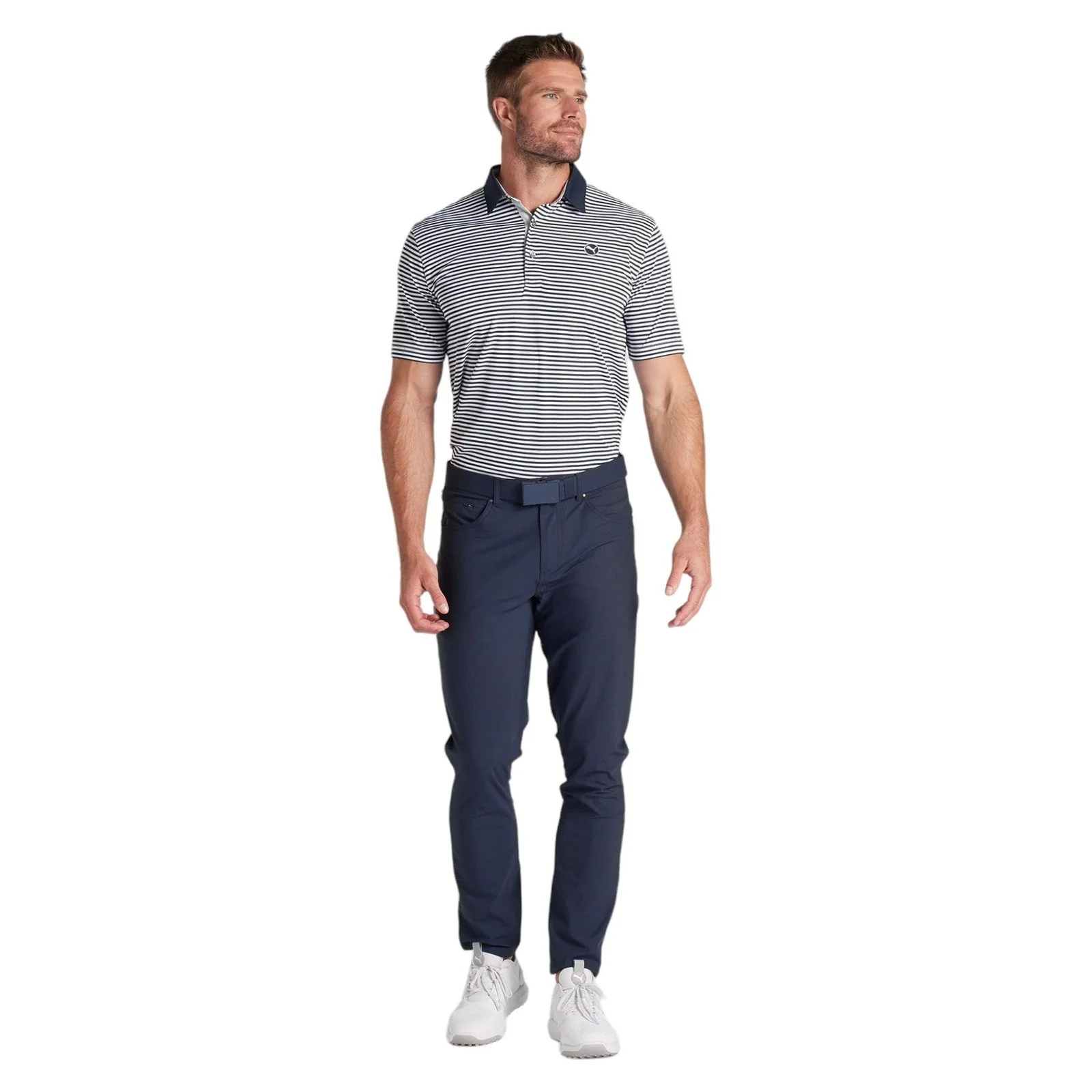 Puma Pure Stripe Golf Polo Shirt 624475 - Image 4