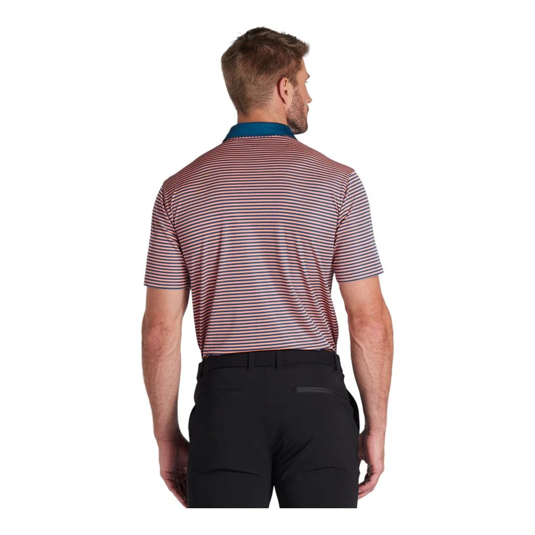 Puma Pure Stripe Golf Polo Shirt 624475 - Image 2