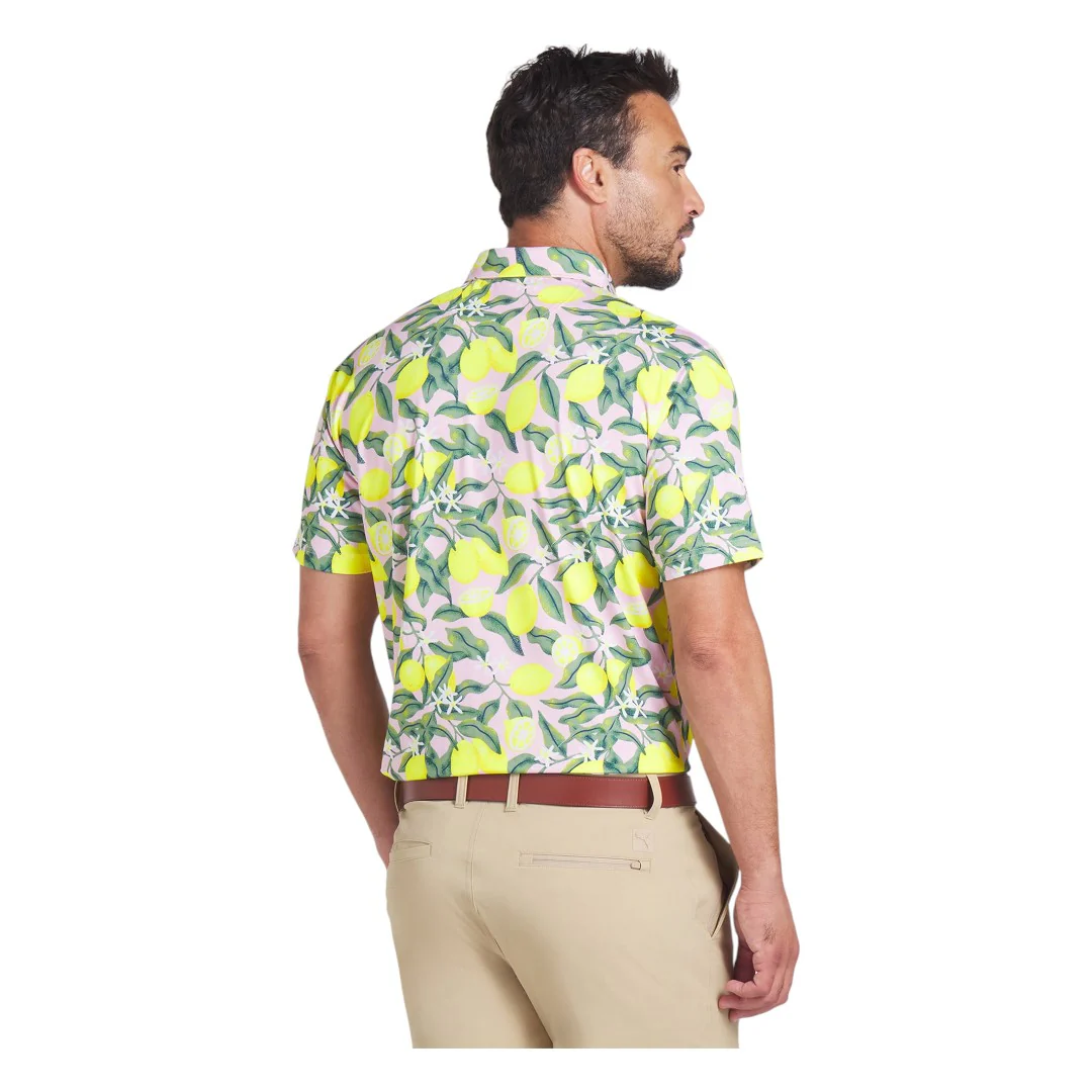 Puma x Arnold Palmer Lemon Branch Golf Polo Shirt 630299 - Image 2