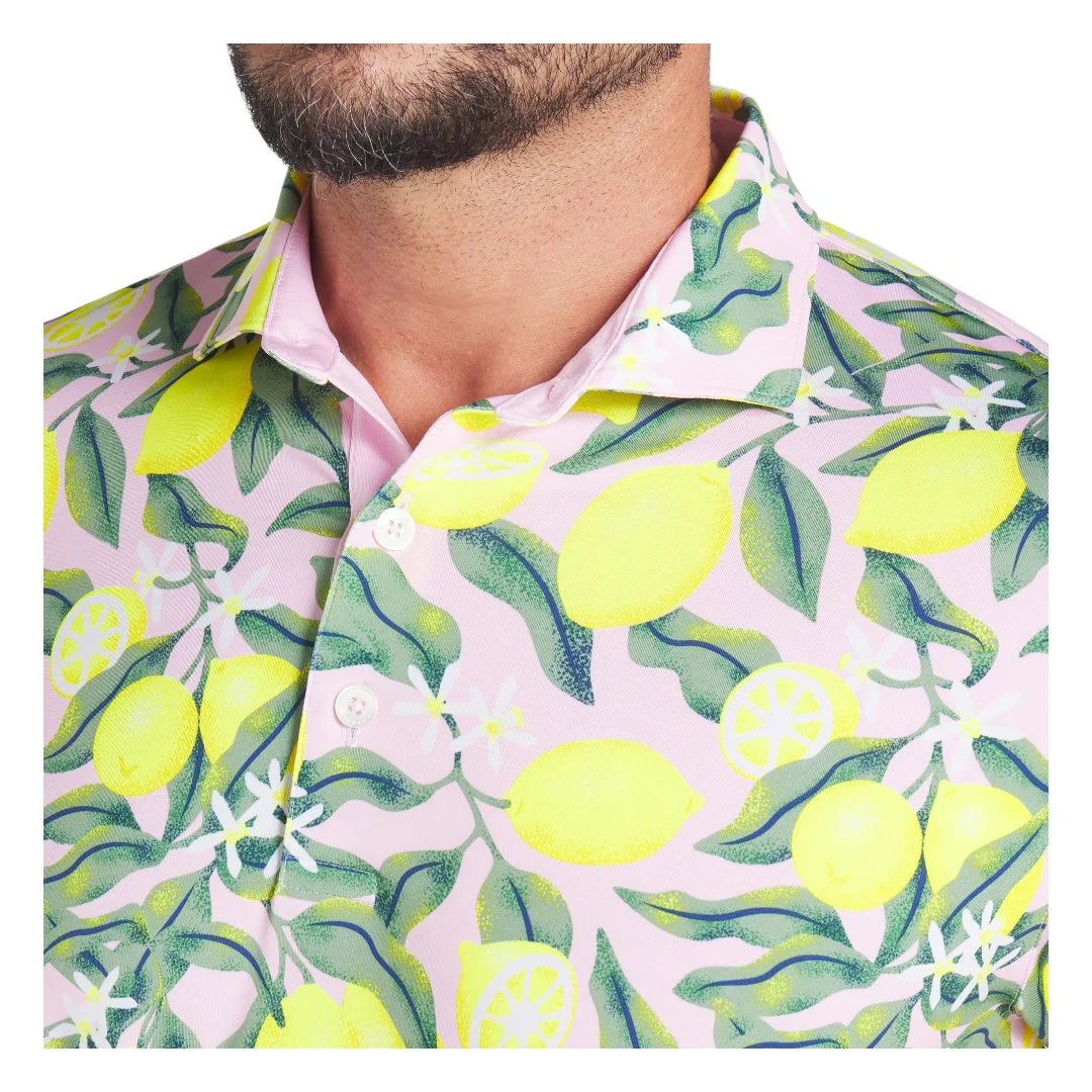 Puma x Arnold Palmer Lemon Branch Golf Polo Shirt 630299 - Image 3