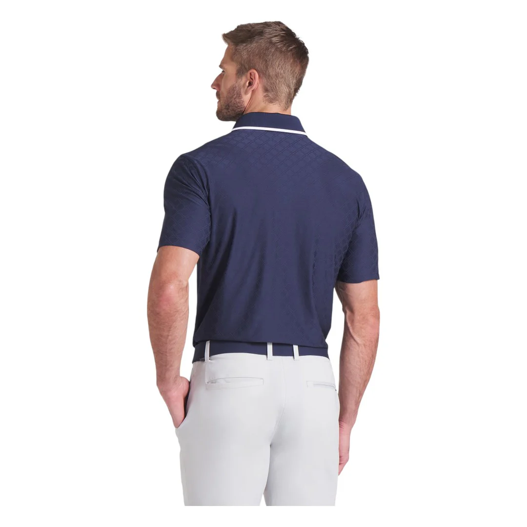 Puma x Arnold Palmer Tipped Jacquard Golf Polo Shirt 630179 - Image 2