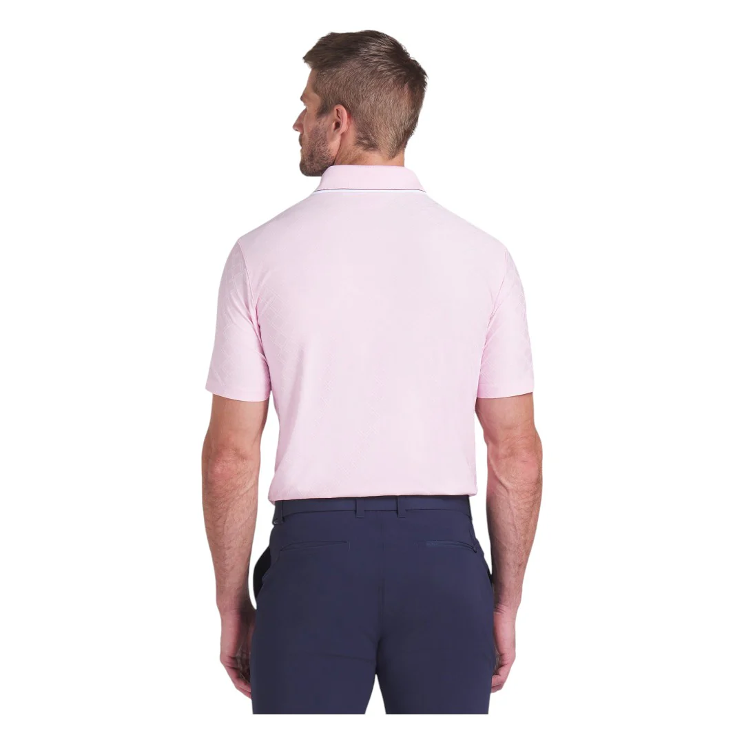 Puma x Arnold Palmer Tipped Jacquard Golf Polo Shirt 630179 - Image 2