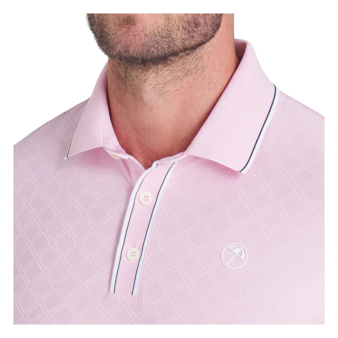 Puma x Arnold Palmer Tipped Jacquard Golf Polo Shirt 630179 - Image 3