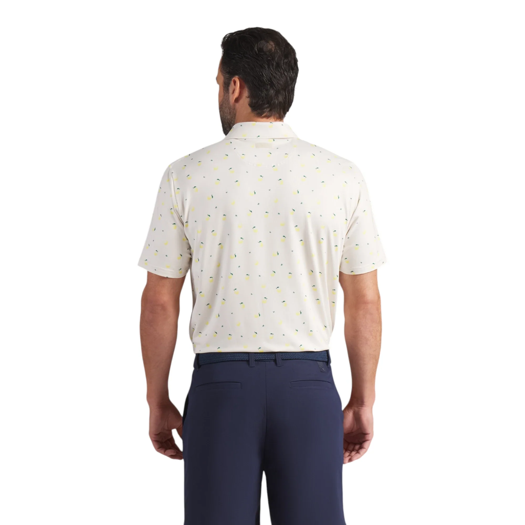 Puma X Arnold Palmer Cloudspun Lemon Golf Polo Shirt 635591 - Image 2