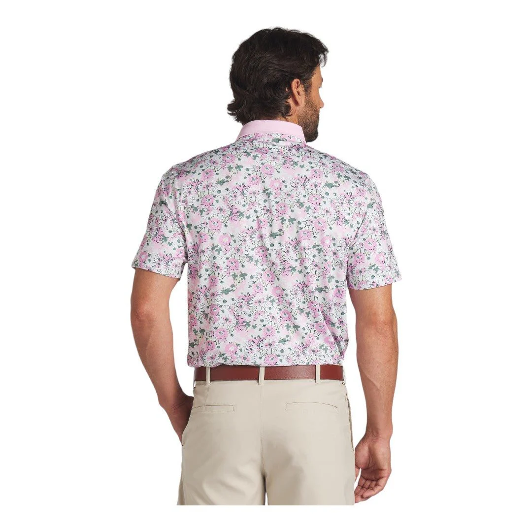 Puma X Arnold Palmer Floral Golf Polo Shirt 623954 - Image 2