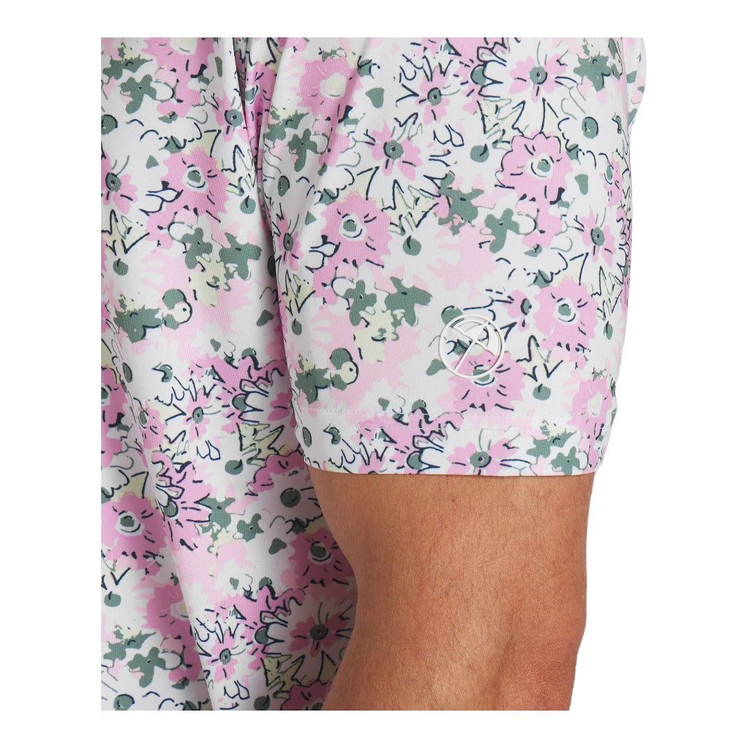 Puma X Arnold Palmer Floral Golf Polo Shirt 623954 - Image 5
