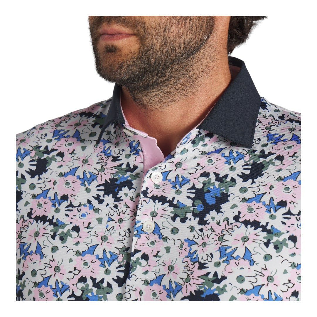 Puma X Arnold Palmer Floral Golf Polo Shirt 623954 - Image 5
