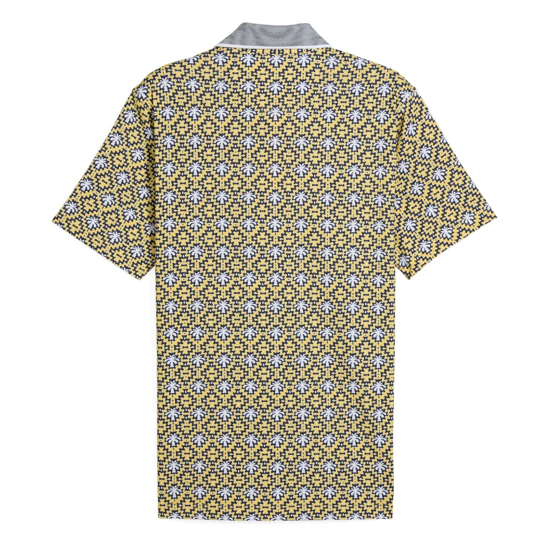 Puma x Palm Tree Crew Tile Golf Polo Shirt 630033 - Image 6