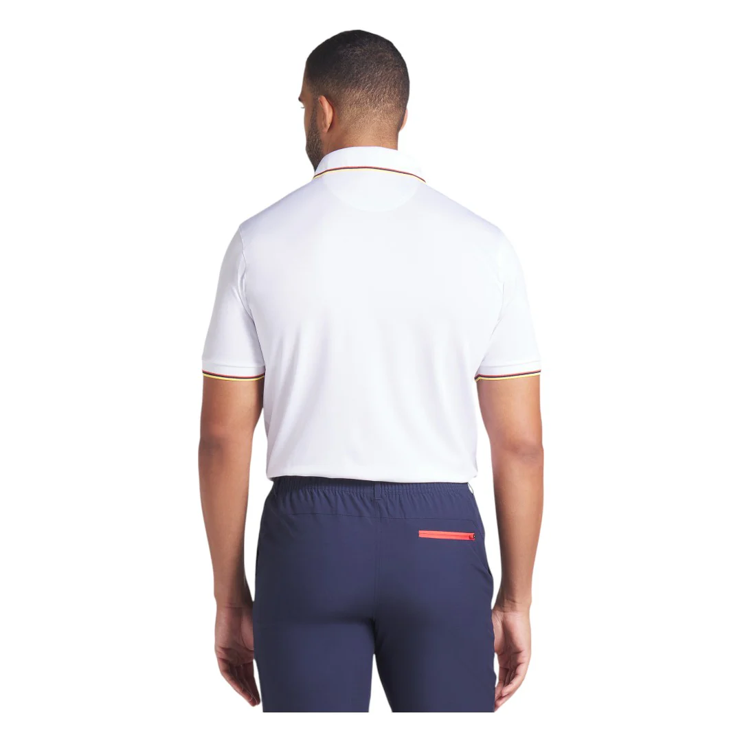 Puma x Palm Tree Crew Tipped Golf Polo Shirt 630034 - Image 2