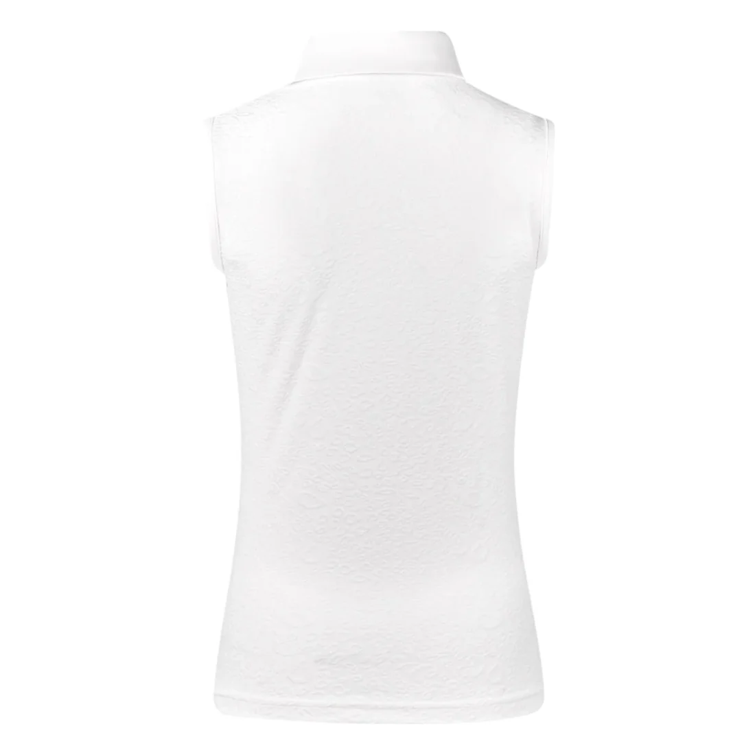 Pure Golf Ladies Christy Jacquard Sleeveless Golf Polo Shirt PG-95066 - Image 3