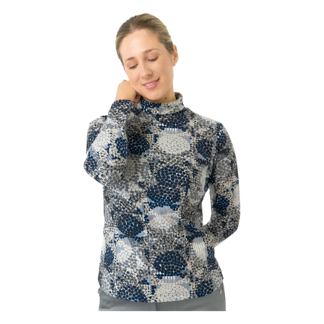 Pure Golf Ladies Amy Roll Neck Golf Top PG-58101 - Image 2