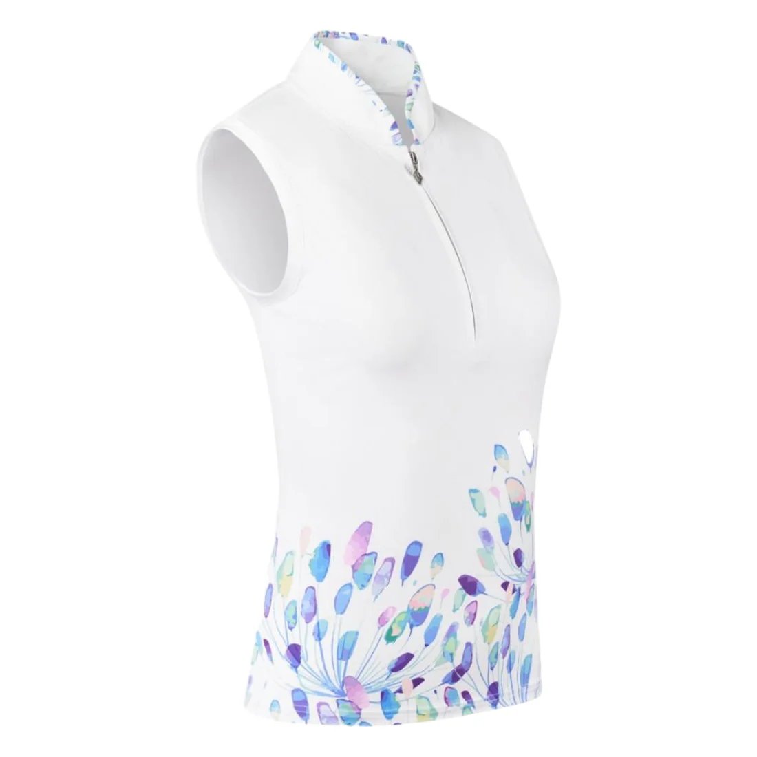 Pure Golf Ladies Aria Sleeveless Golf Polo Shirt PG-42034 - Image 2