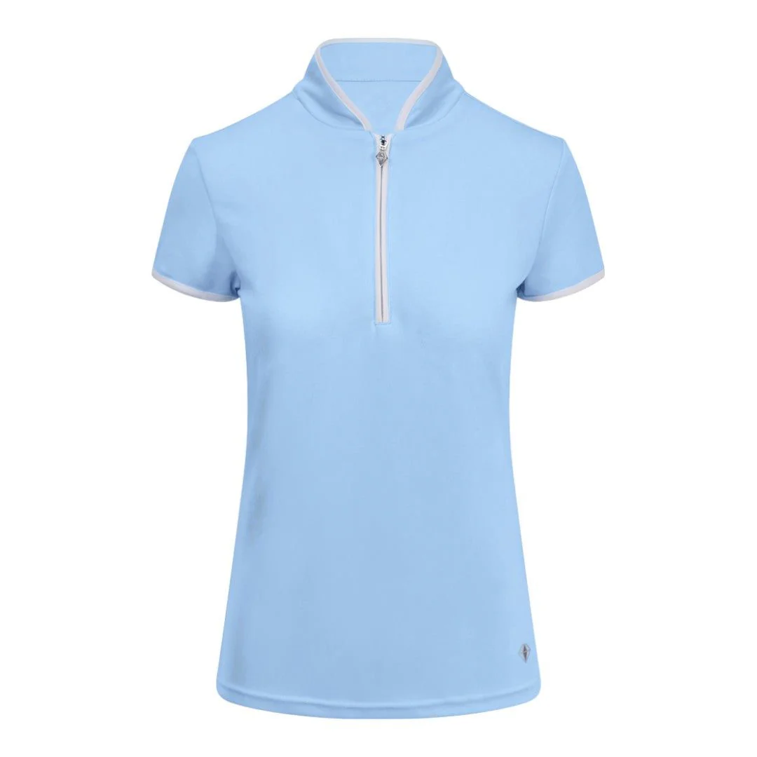 Pure Golf Ladies Cap Sleeve Golf Polo Shirt PG-99012