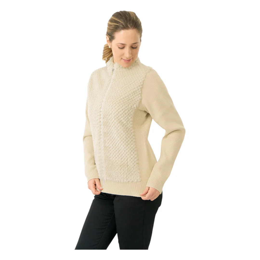 Pure Golf Ladies Ellisa Faux Fur Full Zip Golf Mid Layer PG-58508 - Image 6