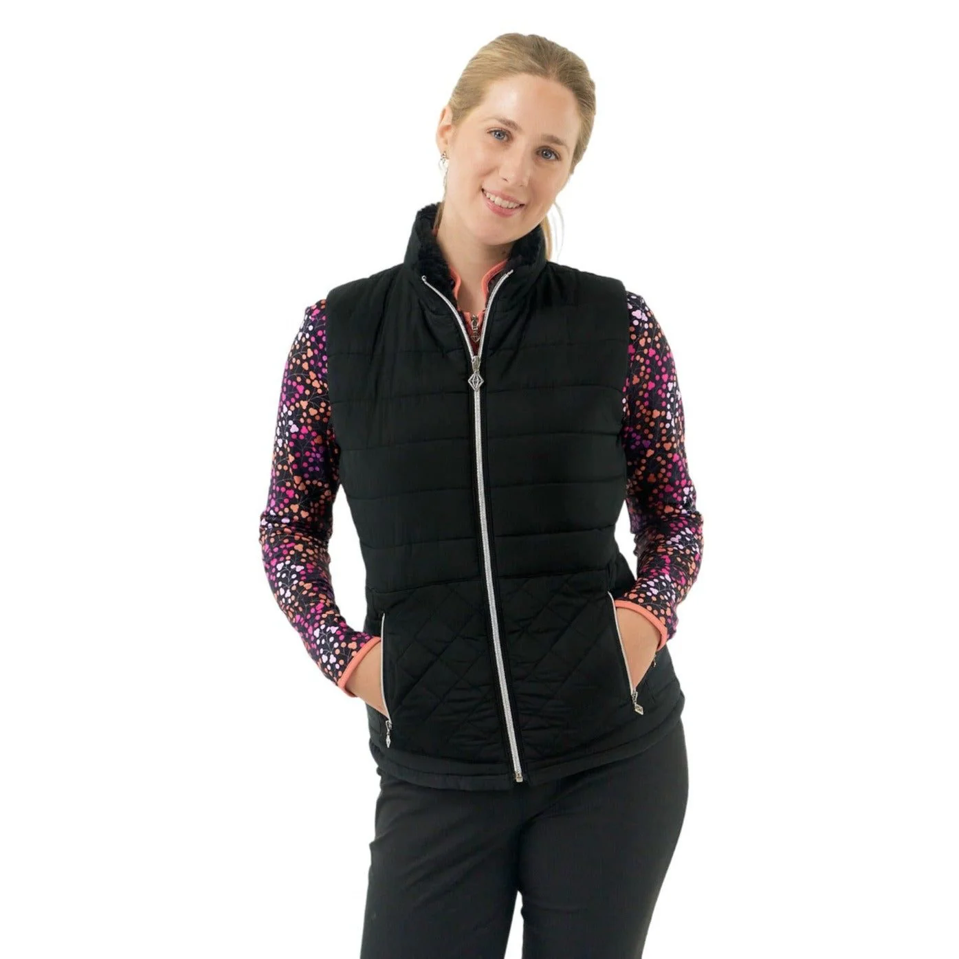Pure Golf Ladies Equinox Fur Golf Gilet PG-38405 - Image 8
