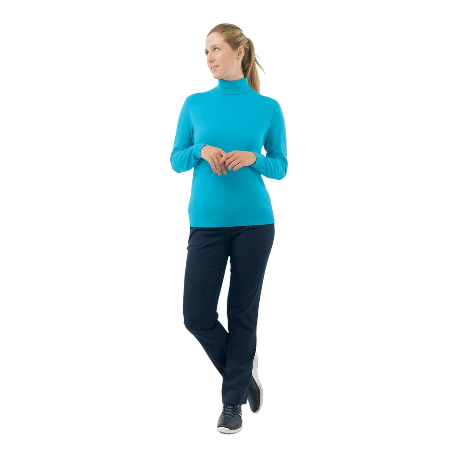 Pure Golf Ladies Glow Golf Roll Neck PG-27005 - Image 4
