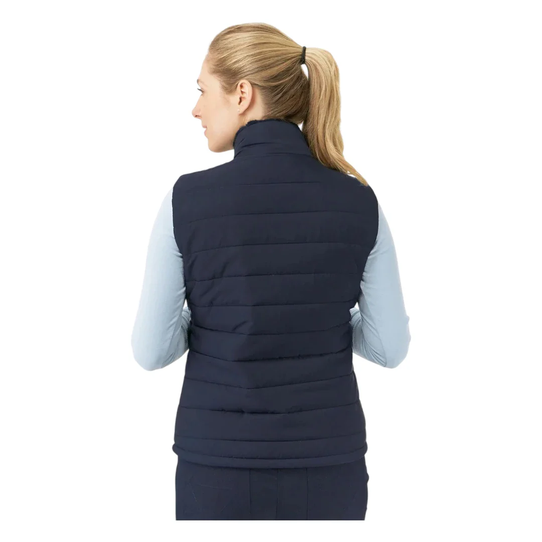 Pure Golf Ladies Hemisphere Faux Fur Collar Golf Gilet PG-58411 - Image 2