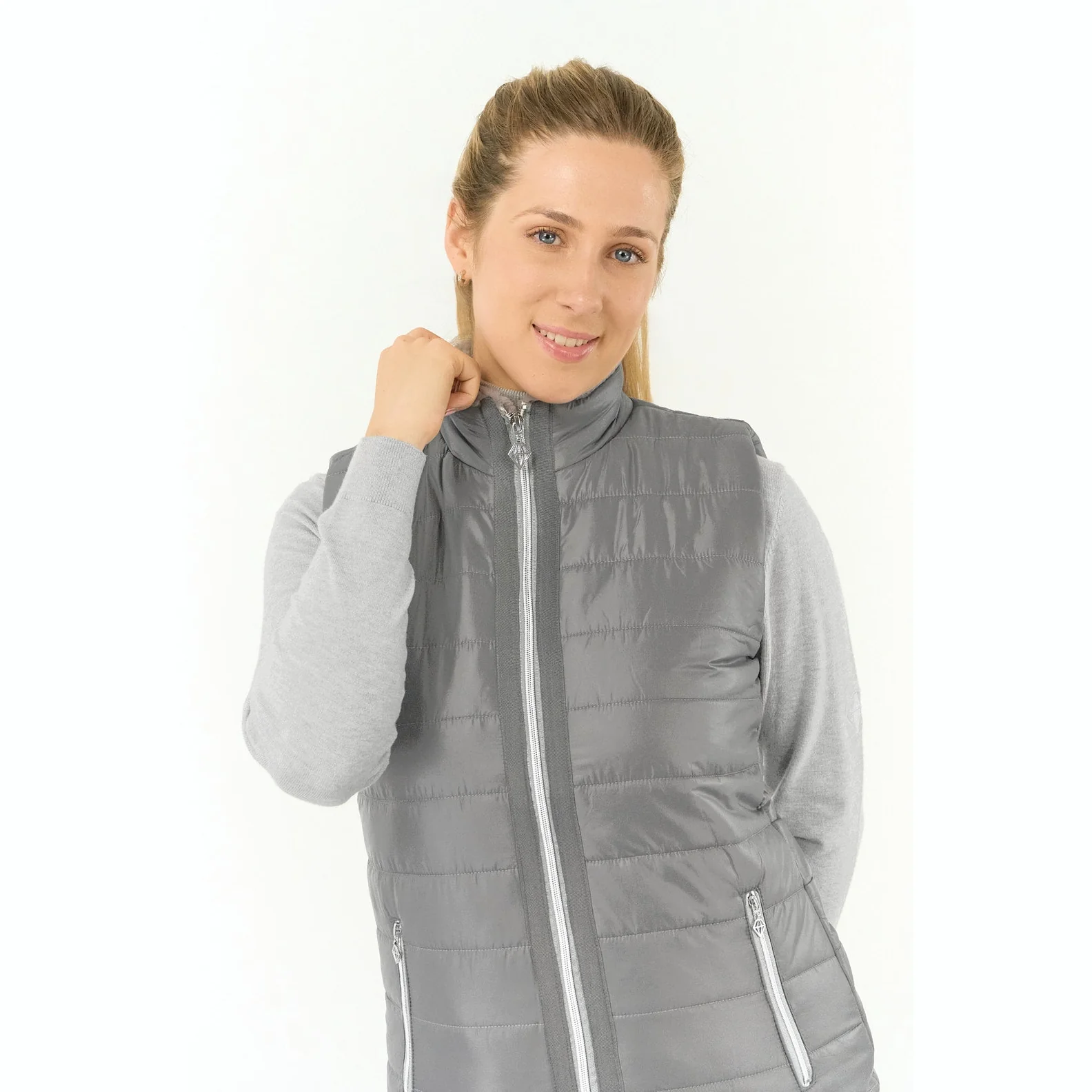 Pure Golf Ladies Hemisphere Faux Fur Gilet PG-48411 - Image 6