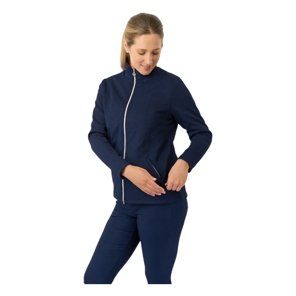 Pure Golf Ladies Lola Lined Textured Jacket PG-58416 - Image 4