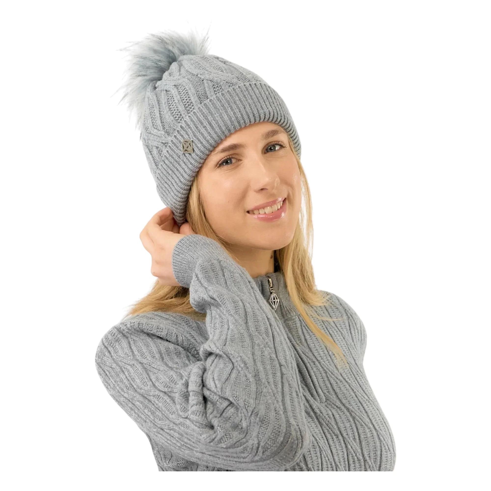 Pure Golf Ladies Margot Suzie Waterproof Golf Bobble Hat PG-58607 - Image 2
