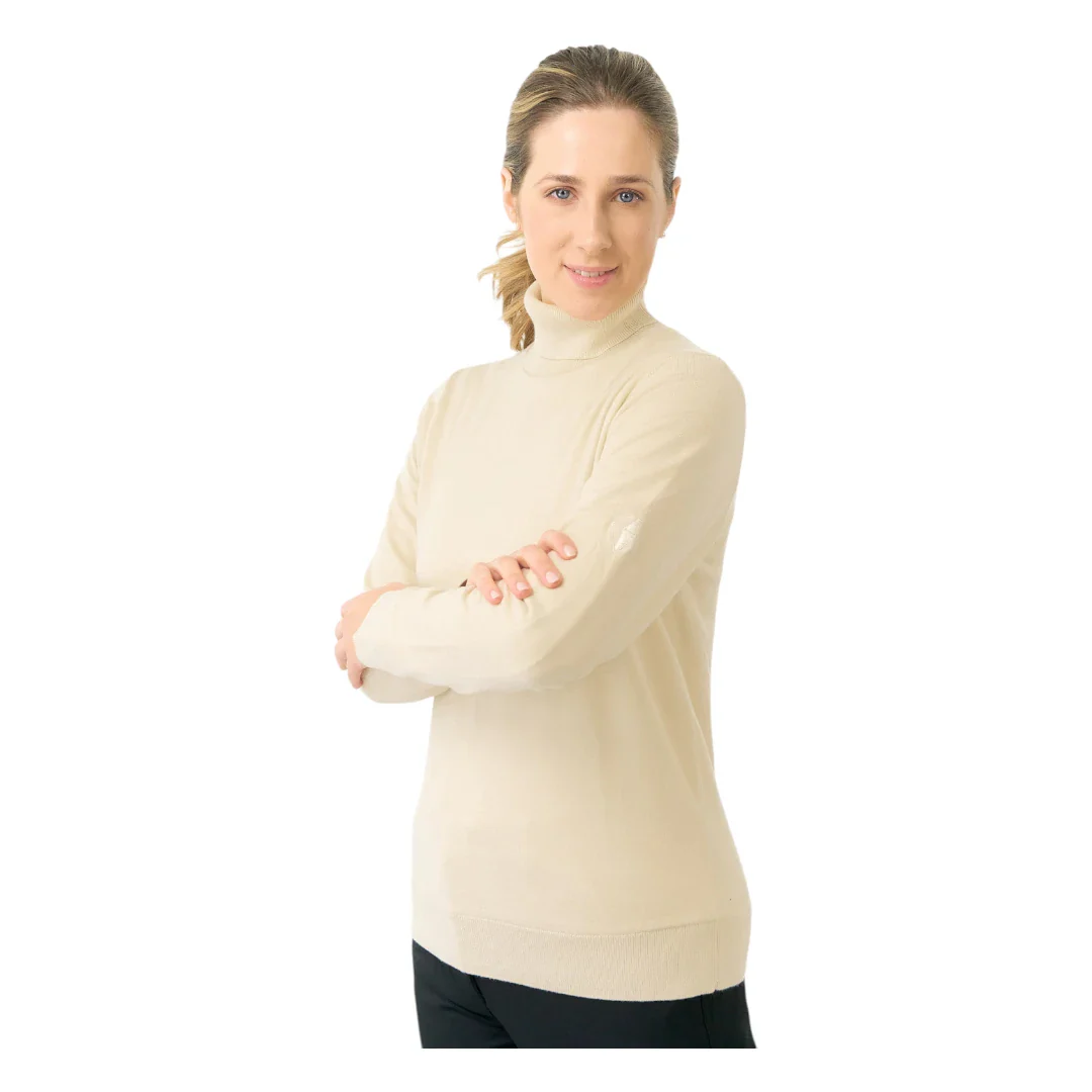 Pure Golf Ladies Sarah Roll Neck Golf Jumper PG-58521 - Image 4