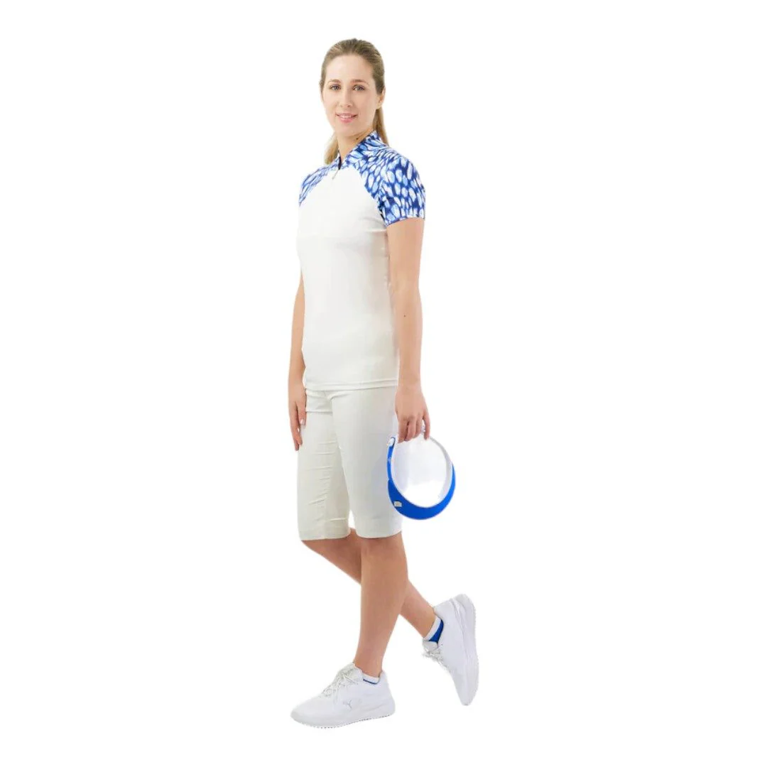 Pure Golf Ladies Spirit Cap Sleeve Golf Polo Shirt PG-42001 - Image 4