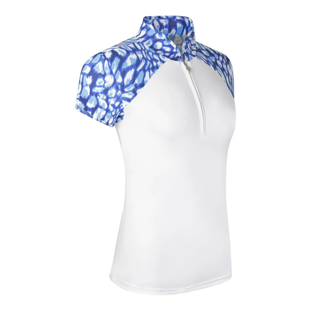 Pure Golf Ladies Spirit Cap Sleeve Golf Polo Shirt PG-42001 - Image 5