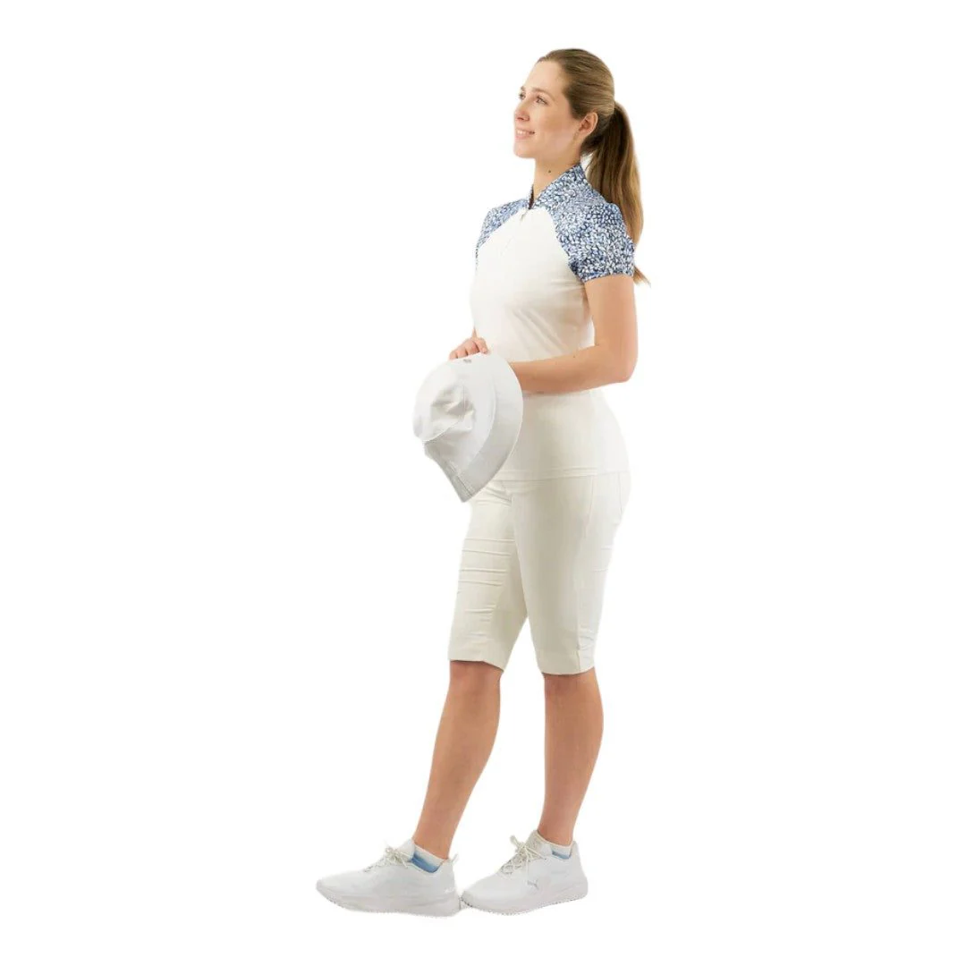 Pure Golf Ladies Spirit Cap Sleeve Golf Polo Shirt PG-42001 - Image 4