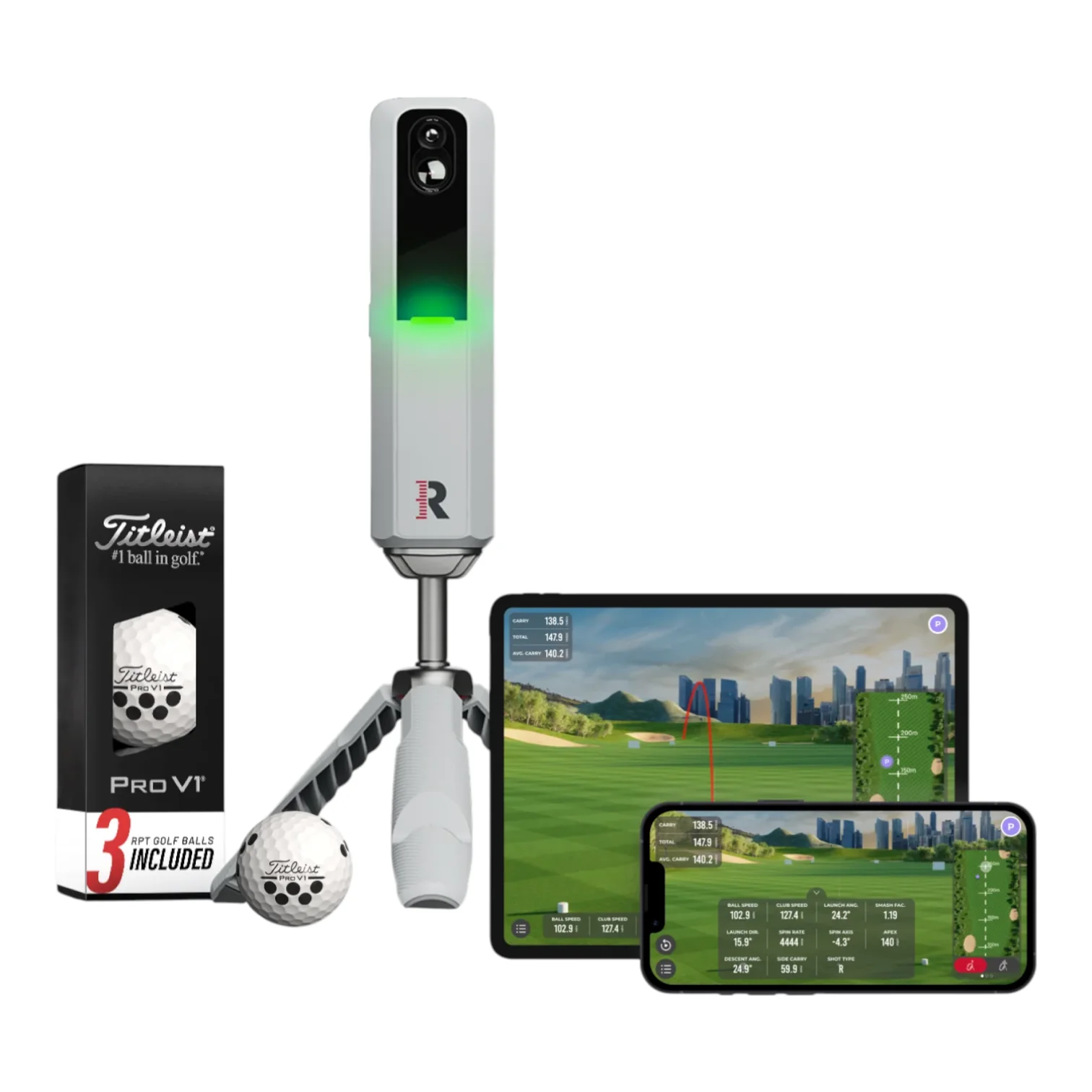 Rapsodo MLM2PRO Mobile Launch Monitor | +3 Free Golf Balls - Image 7