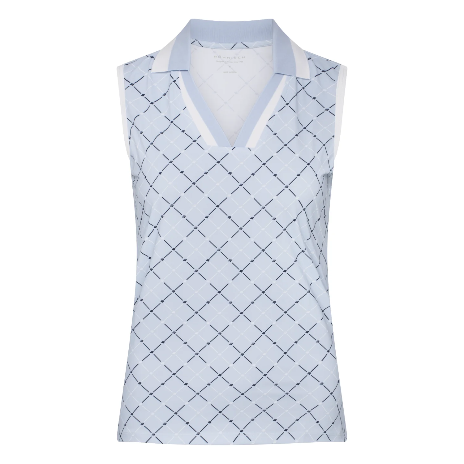 Rohnisch Ladies Essential Sleeveless Golf Polo Shirt 000882 - Image 4
