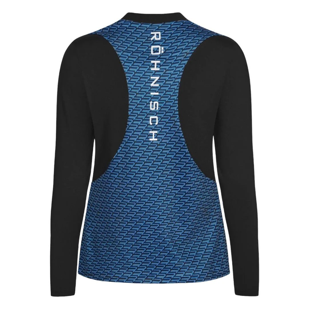 Rohnisch Ladies Eyra Brushed L/S Golf Top 112168 - Image 2