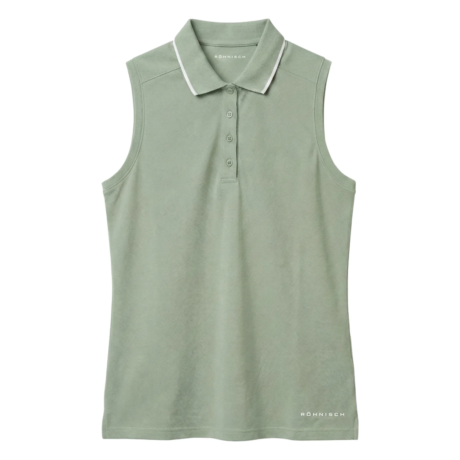 Rohnisch Ladies Miriam Sleeveless Golf Polo Shirt 111520 - Image 3