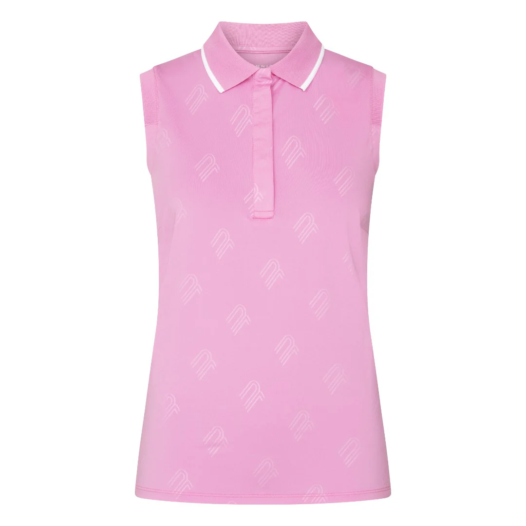 Rohnisch Ladies Sleeveless Deni Golf Polo Shirt 111522