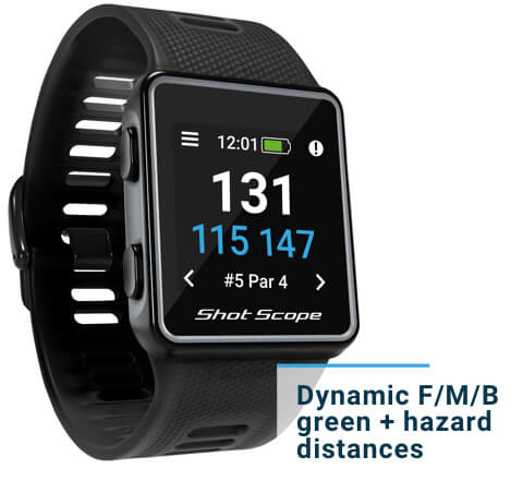 Shot Scope V3 GPS & Performance Tracking Golf Watch - Image 2