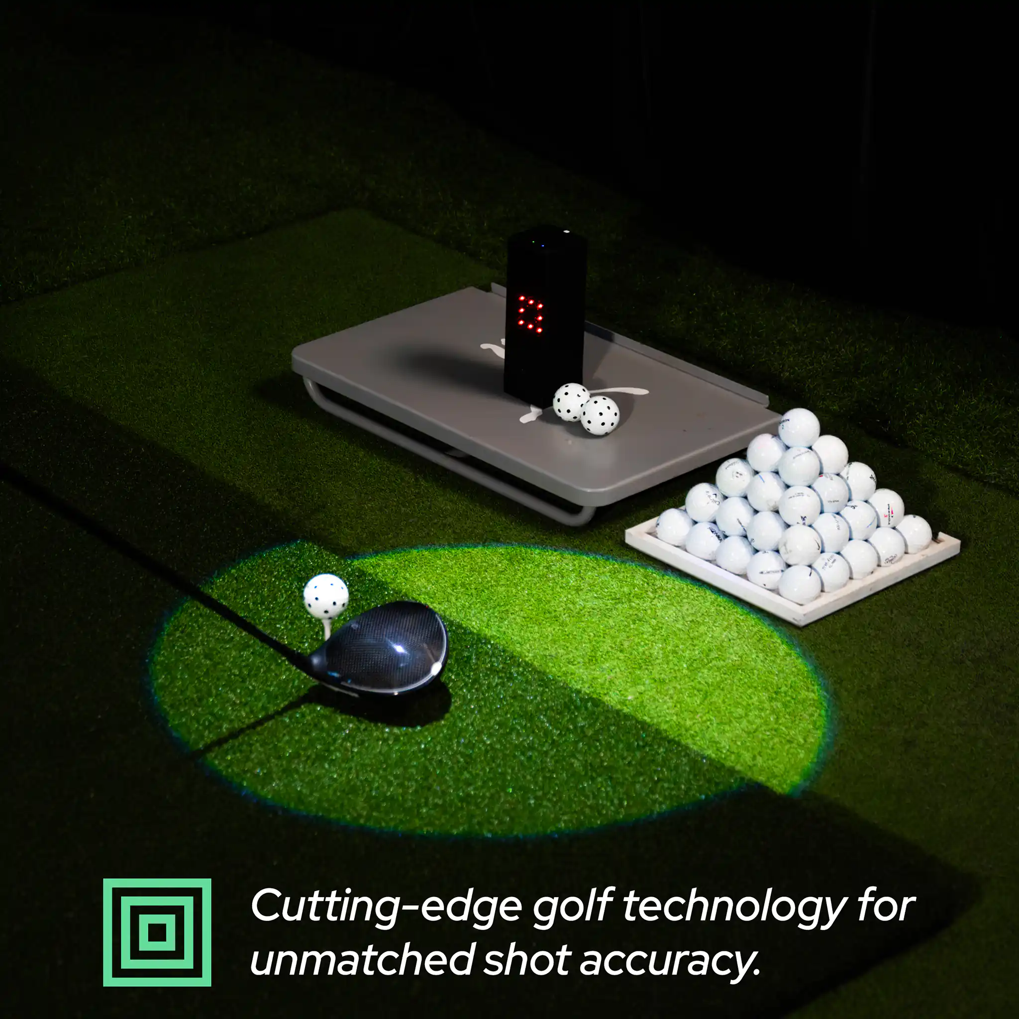 Square Golf Indoor Golf Launch Monitor - Image 4