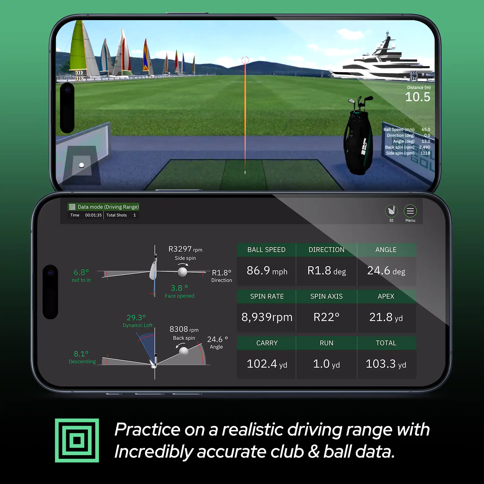 Square Golf Indoor Golf Launch Monitor - Image 6