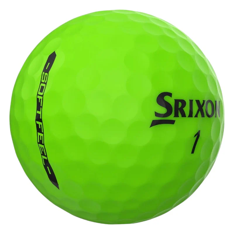 Srixon 2025 Soft Feel Brite Golf Balls | Green - Image 3