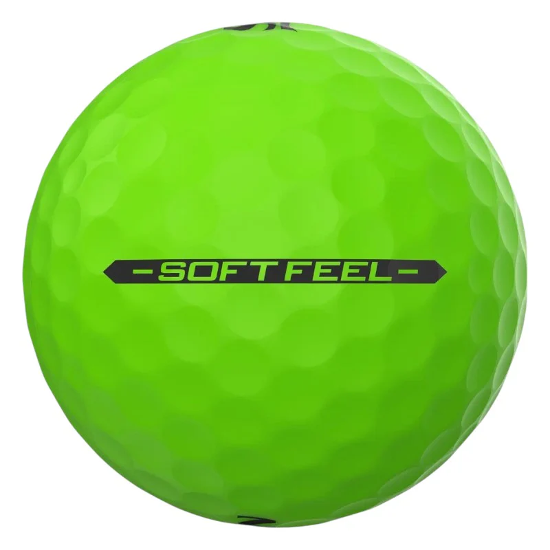 Srixon 2025 Soft Feel Brite Golf Balls | Green - Image 4