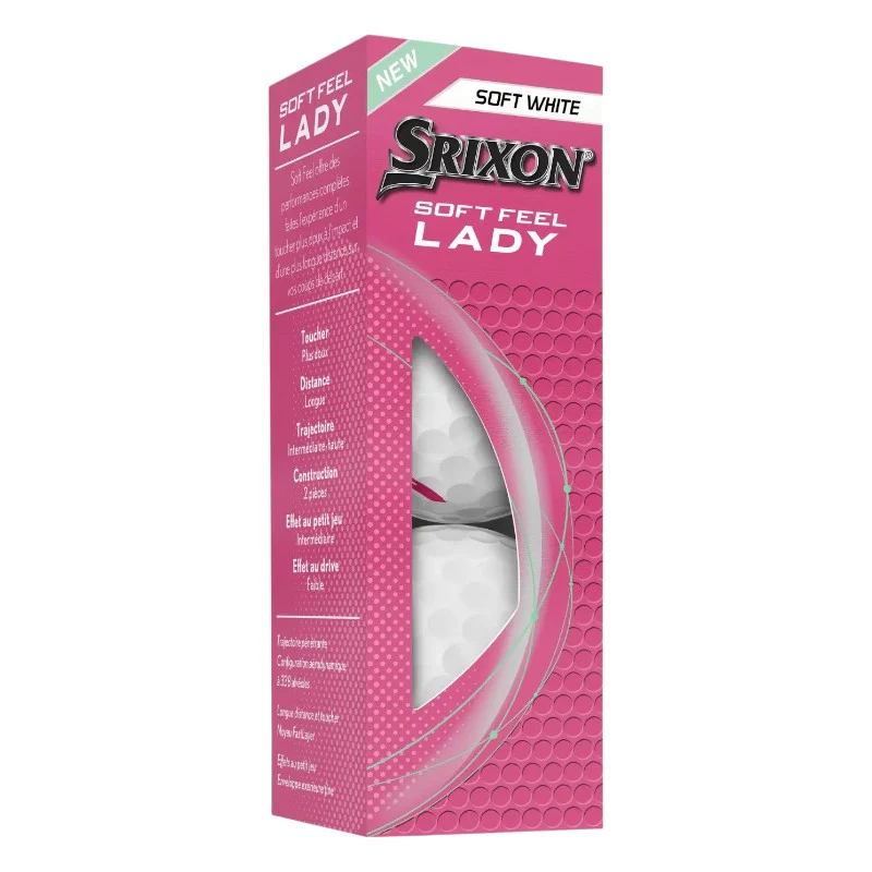 Srixon 2026 Soft Feel Lady Golf Balls | White - Image 3