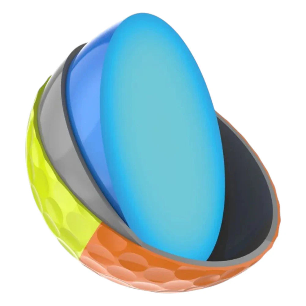 Srixon 2026 Q-Star Tour Divide Golf Balls | Yellow/Orange - Image 7