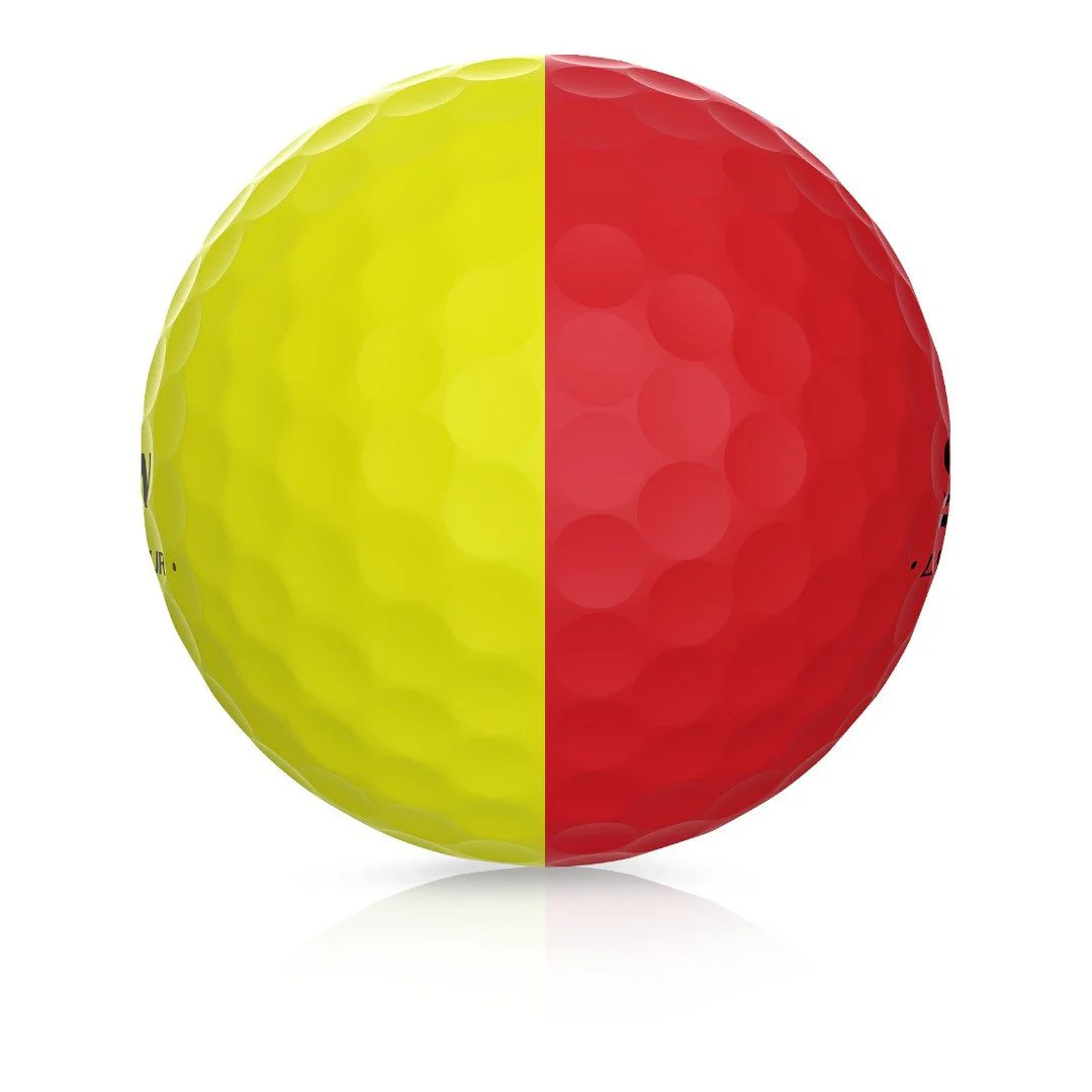 Srixon Q Star Tour Divide 2 Golf Balls | Red/Yellow - Image 3