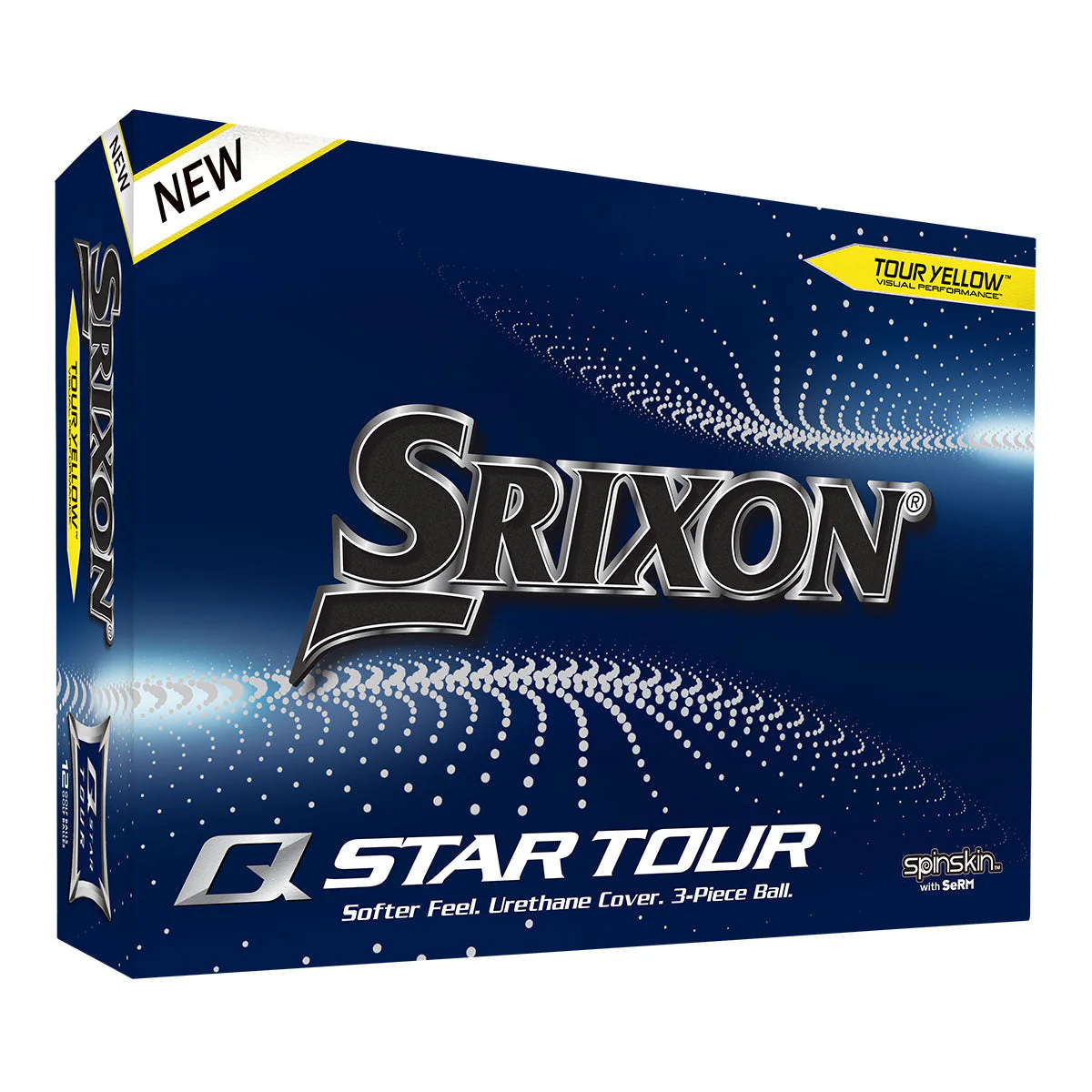 Srixon Q  Star Tour Golf Balls | Yellow - Image 3