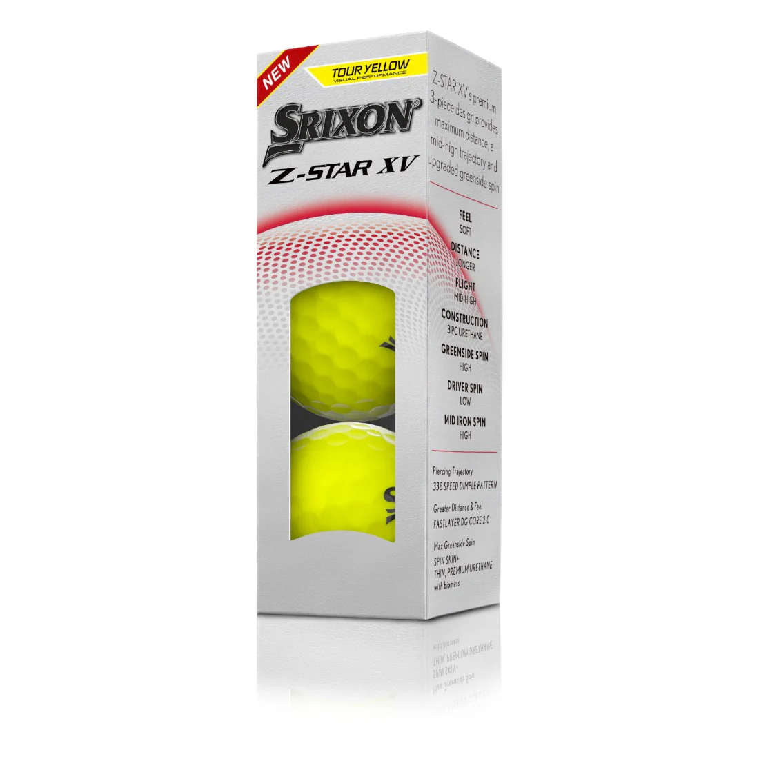 Srixon 2026 Z-Star XV Golf Balls | Yellow - Image 2