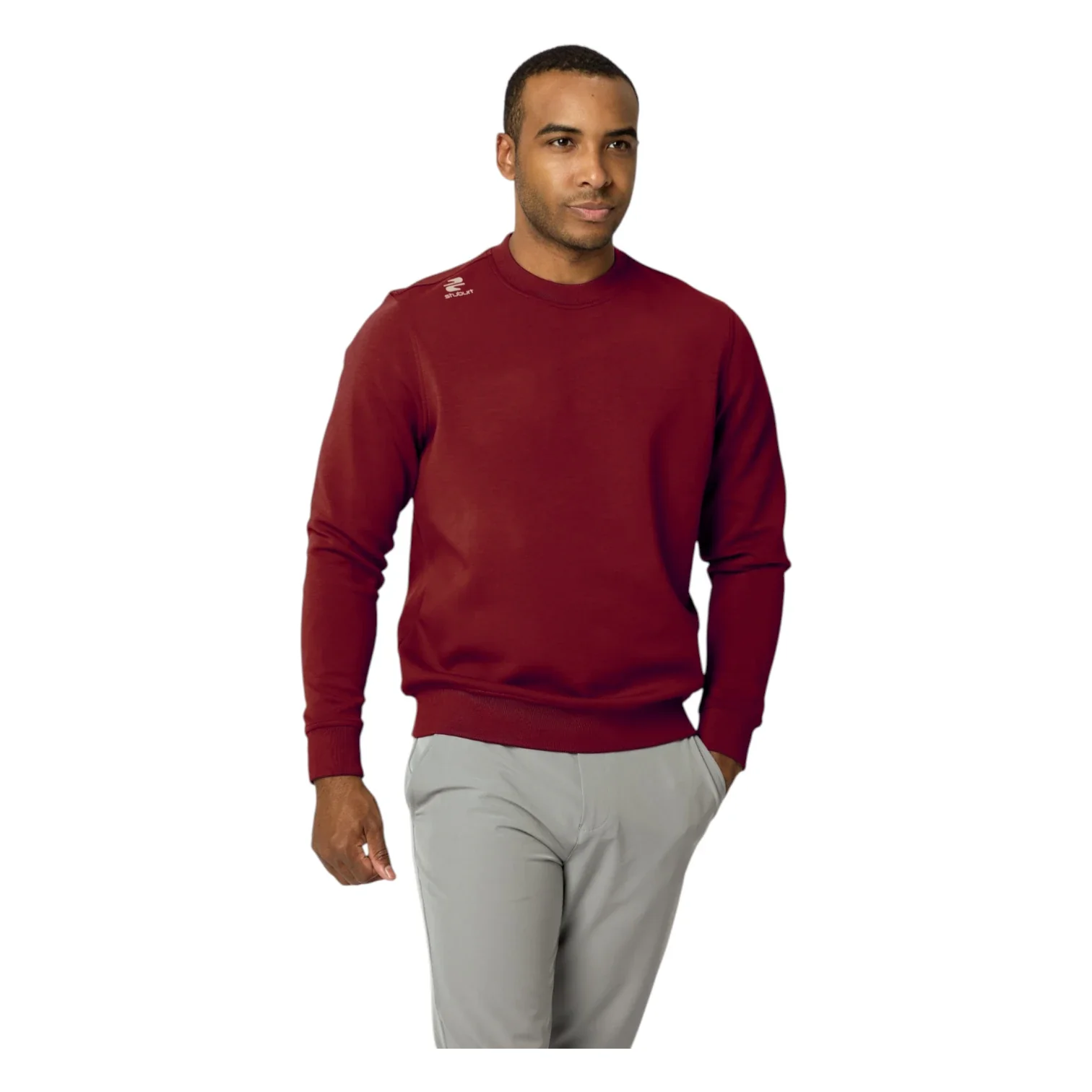 Stuburt Crane Crewneck Golf Sweater SBTOP1416 - Image 2
