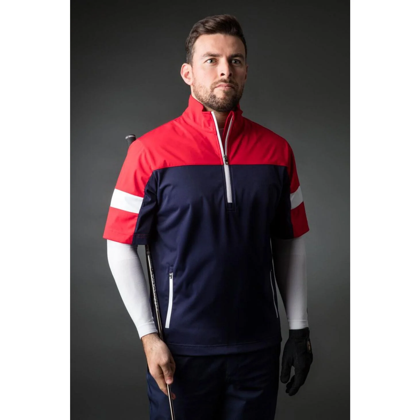 Sunderland Cortina Half Sleeve Golf Windshirt SUNMW85 - Image 3