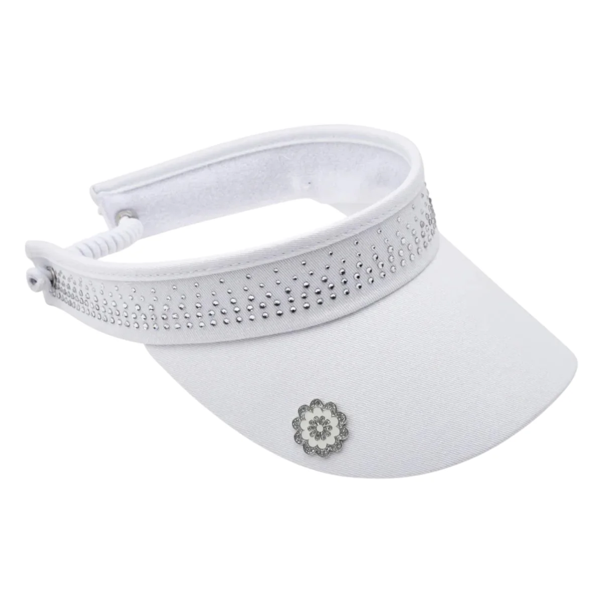 Surprizeshop Crystal Telephone Wire Golf Visor TV001002