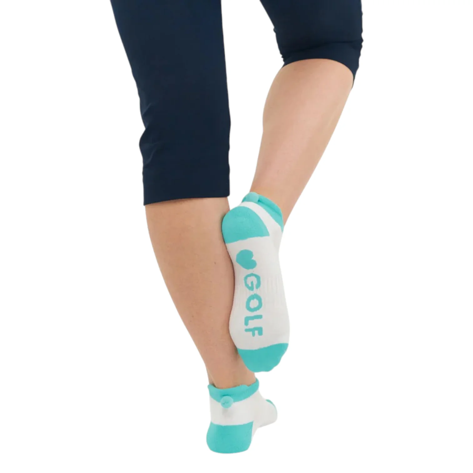 Surprizeshop Ladies Pom Pom Golf Socks SP006002 - Image 4