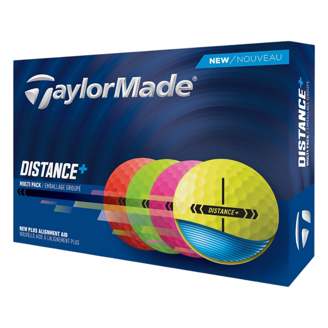 Taylormade 2026 Distance Plus Golf Balls | Multi