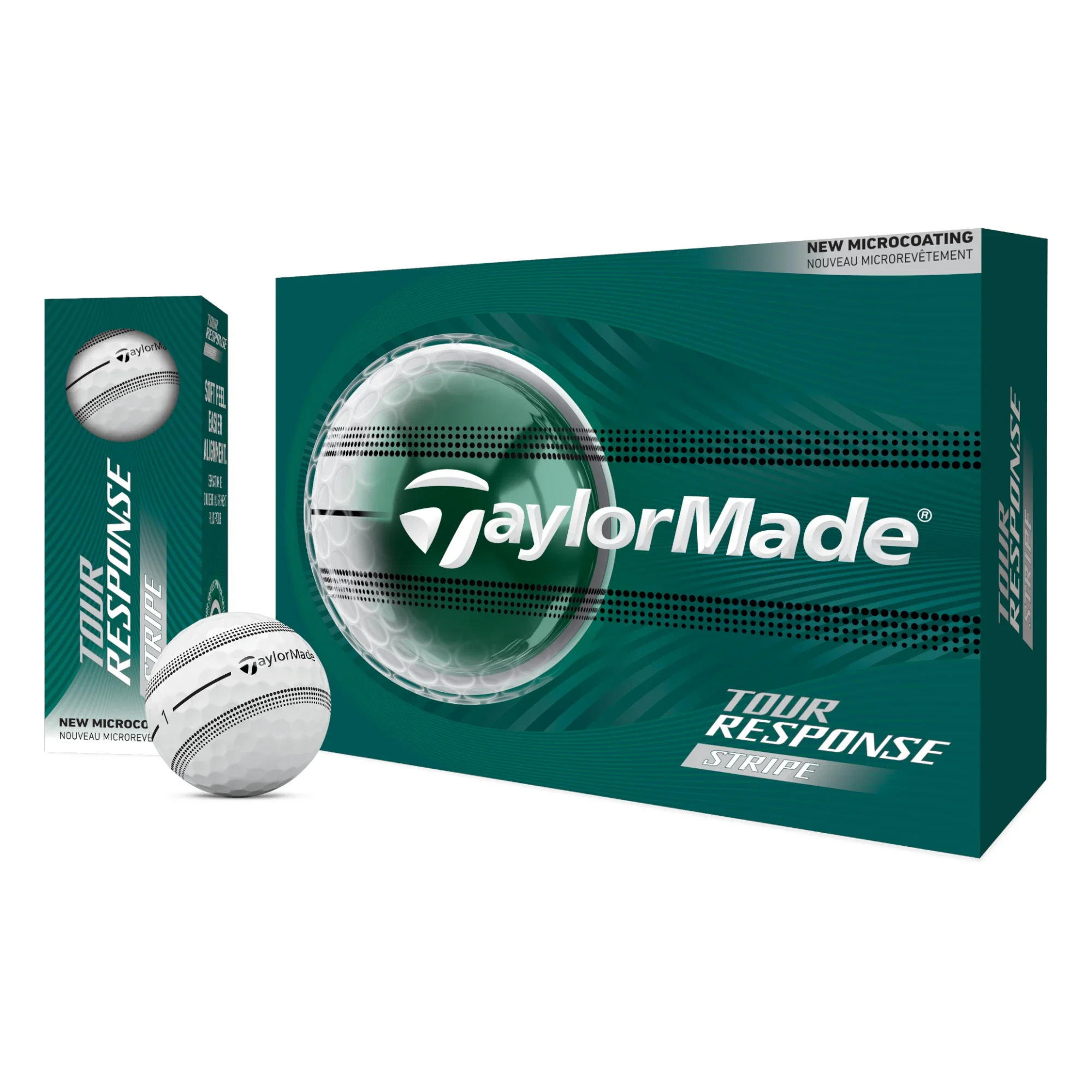 TaylorMade 2026 Tour Response Stripe Golf Balls | White - Image 3