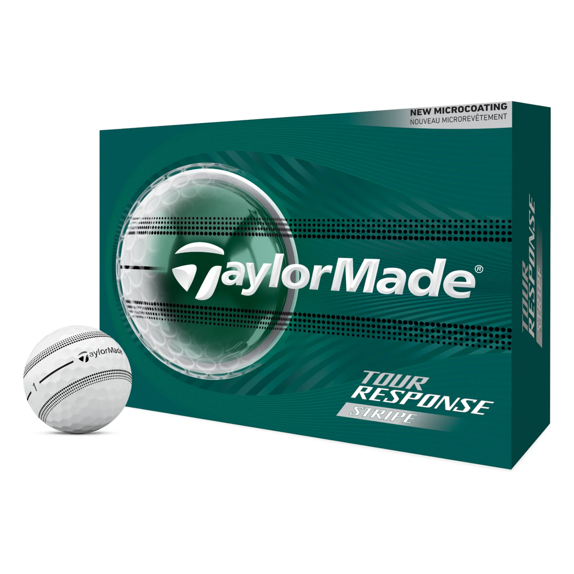 TaylorMade 2026 Tour Response Stripe Golf Balls | White - Image 4